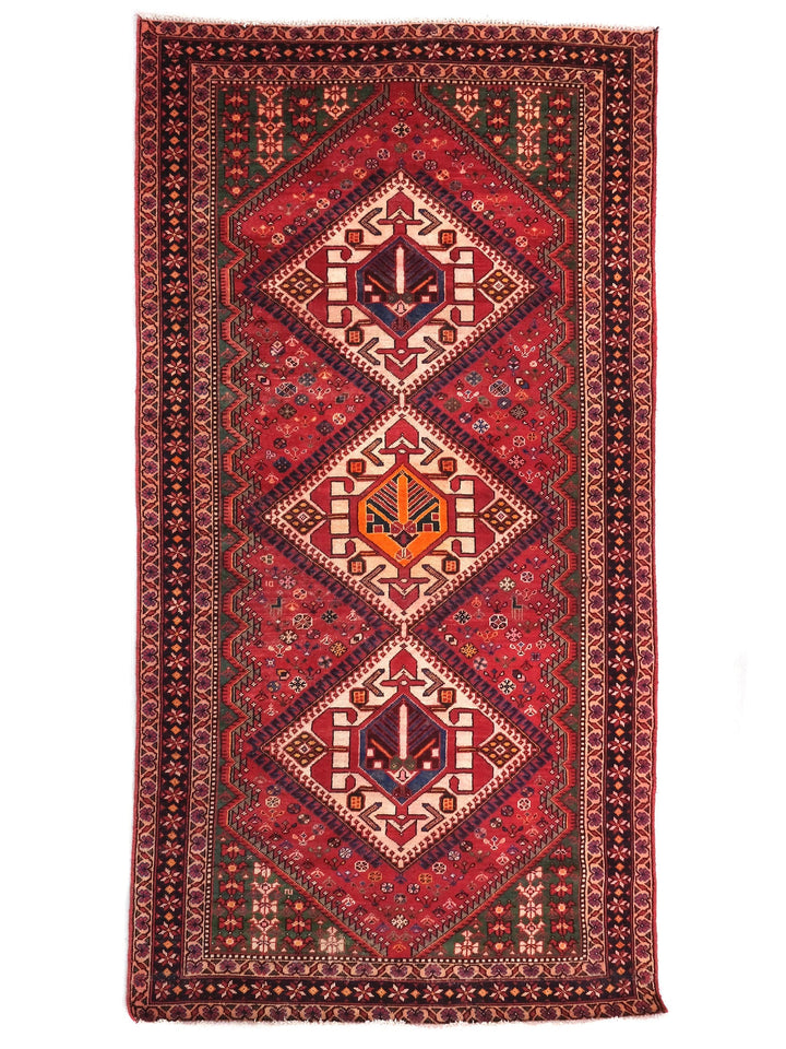 5x10 Vintage Rug | Handmade Style Area Rug | Hand Knotted Wool Rug for Living Room | Bedroom Rug | Office Rug, SHR1616