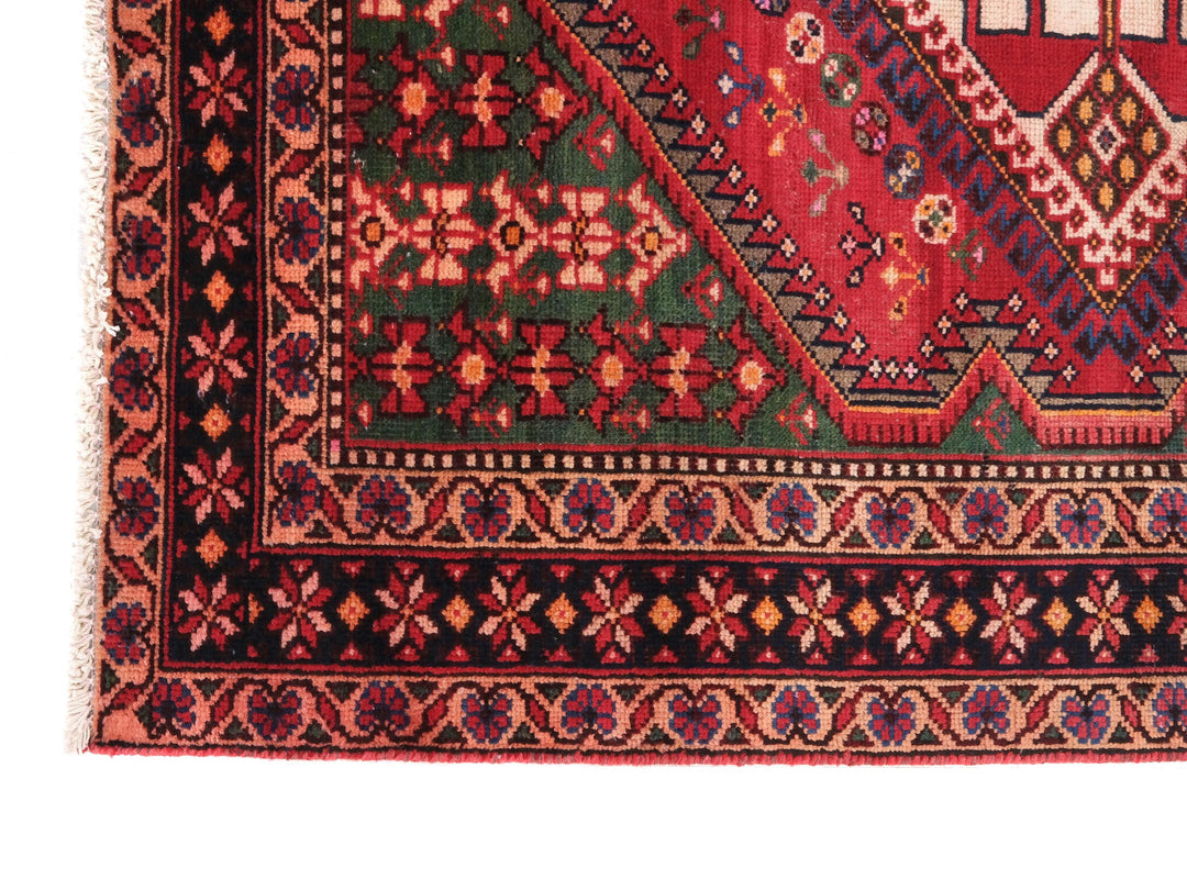 5x10 Vintage Rug | Handmade Style Area Rug | Hand Knotted Wool Rug for Living Room | Bedroom Rug | Office Rug, SHR1616