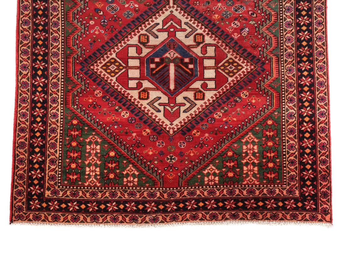 5x10 Vintage Rug | Handmade Style Area Rug | Hand Knotted Wool Rug for Living Room | Bedroom Rug | Office Rug, SHR1616