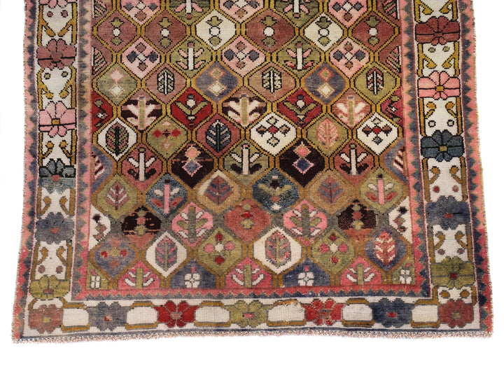 5x6 Vintage Oriental Rug | Handmade Area Rug | Hand Knotted Wool Rug for Living Room | Bedroom Rug | Office Rug | SHR1624