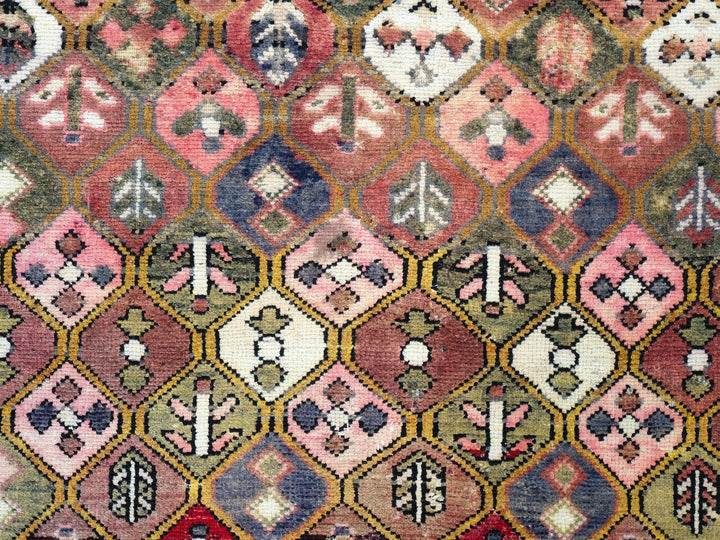 5x6 Vintage Oriental Rug | Handmade Area Rug | Hand Knotted Wool Rug for Living Room | Bedroom Rug | Office Rug | SHR1624