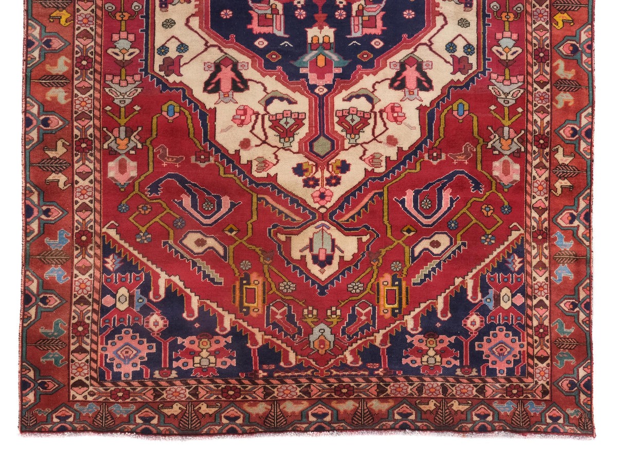 6x9 Vintage Rug, Turkish Rug, Area Rug, Low Pile Wool Rug, Living Room Rug, Bedroom Rug, Antique Rug, Anatolian Rug, SHR1638