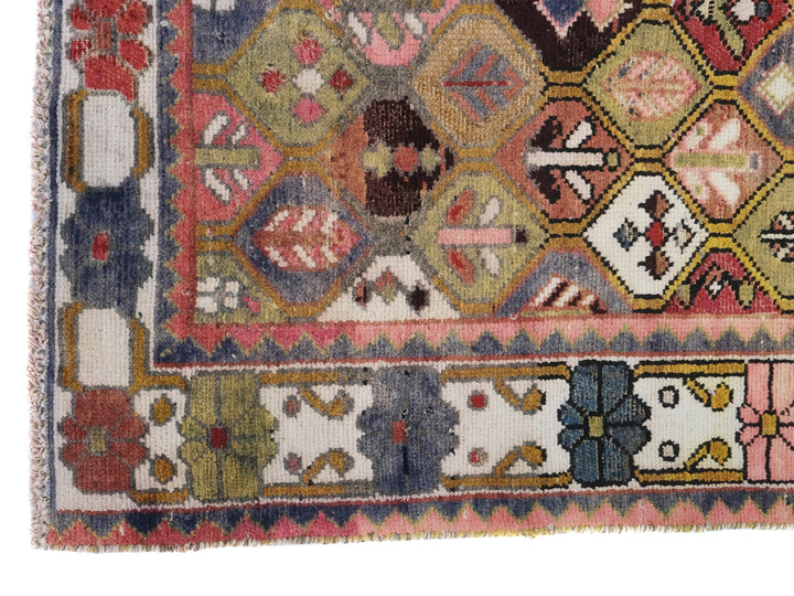 5x6 Vintage Oriental Rug | Handmade Area Rug | Hand Knotted Wool Rug for Living Room | Bedroom Rug | Office Rug | SHR1624