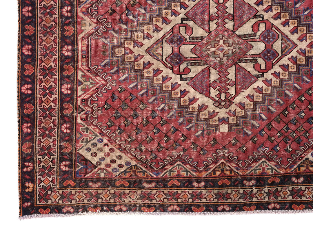 5x10 Vintage Oriental Rug | Handmade Style Area Rug | Hand Knotted Wool Rug for Living Room | Bedroom Rug | Office Rug | SHR1794