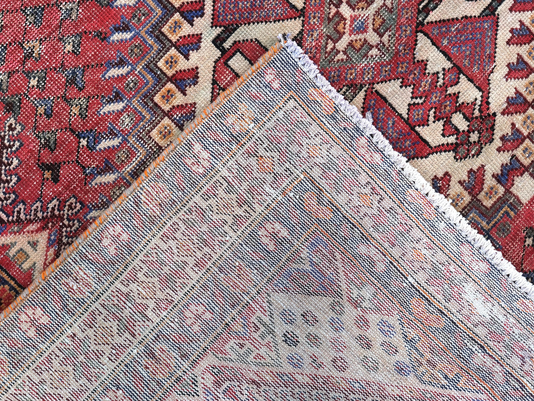 5x10 Vintage Oriental Rug | Handmade Style Area Rug | Hand Knotted Wool Rug for Living Room | Bedroom Rug | Office Rug | SHR1794