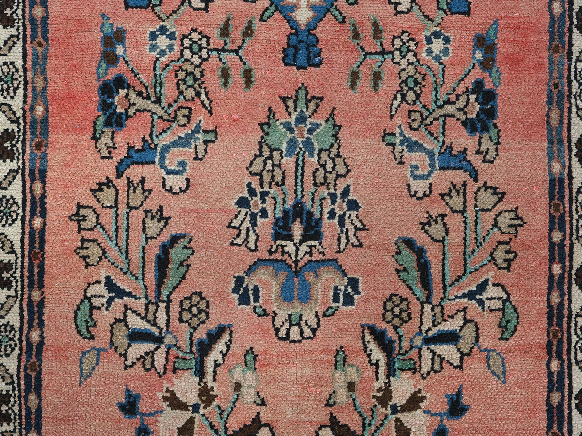 3x16 Vintage Rug, Persian Style Hand-Knotted Kitchen Runner Rug, Hallway Runner Rug, Staircase Runner Rug, Foyer Rug, SHR1800