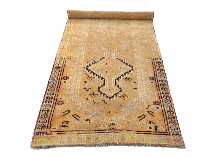 3x8 Vintage Rug, Oushak Rug, Bedroom Handmade Rug, Scatter Rug, Small Rug, Entry Rug, SHR1848