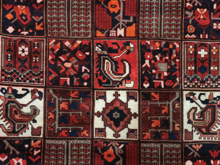6x10 Vintage Oriental Rug | Handmade Area Rug | Hand Knotted Wool Rug for Living Room | Bedroom Rug | Office Rug | SHR1663