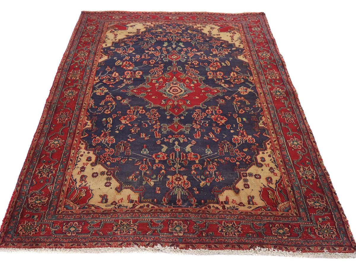 4x6 Vintage Rug, Turkish Rug, Anatolian Rug, Handmade Rug, Bedroom Rug, Scatter Rug, Small Rug, Entry Rug, Oushak Rug, SHR1876