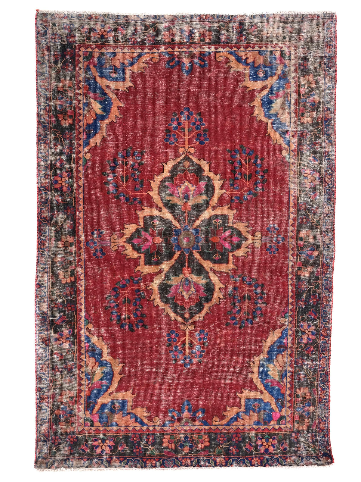 4x6 Vintage Rug, Turkish Rug, Anatolian Rug, Handmade Rug, Bedroom Rug, Scatter Rug, Small Rug, Entry Rug, SHR1959