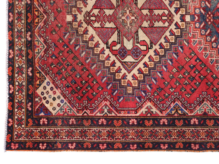 5x10 Vintage Oriental Rug | Handmade Style Area Rug | Hand Knotted Wool Rug for Living Room | Bedroom Rug | Office Rug | SHR1794