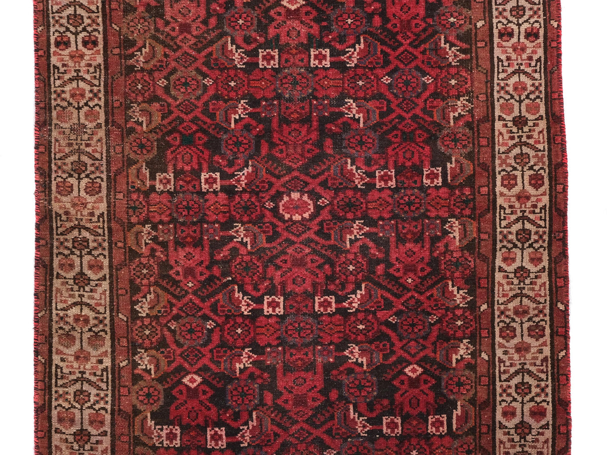 3x10 Vintage Rug, Persian Style Hand-Knotted Kitchen Runner Rug, Hallway Runner Rug, Staircase Runner Rug, Foyer Rug SHR1816