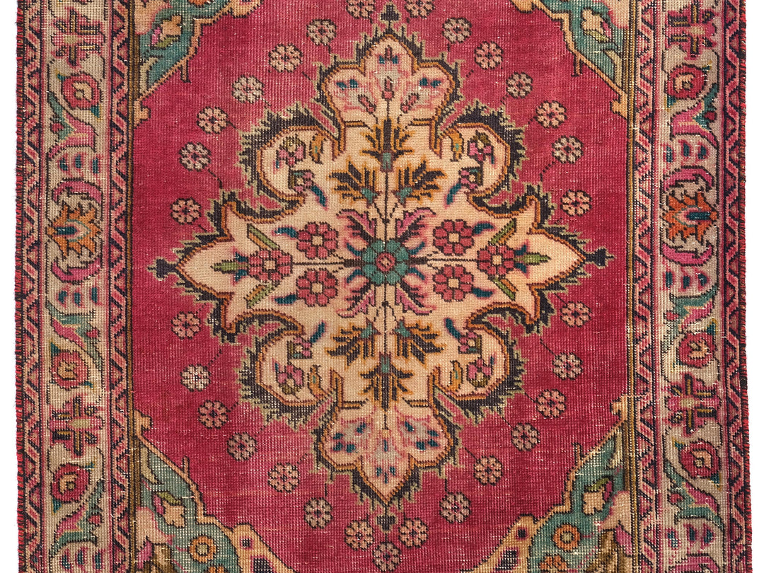3x9 Handmade Vintage Rug, Wool Runner Rug, Antique Rug, Turkish Rug, Oriental Rug, Hallway Rug, Handmade Rug, SHR1821