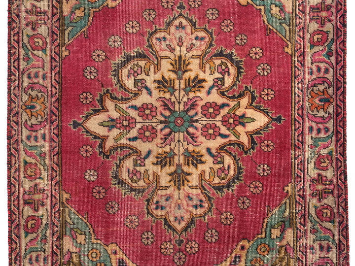 3x9 Handmade Vintage Rug, Wool Runner Rug, Antique Rug, Turkish Rug, Oriental Rug, Hallway Rug, Handmade Rug, SHR1821