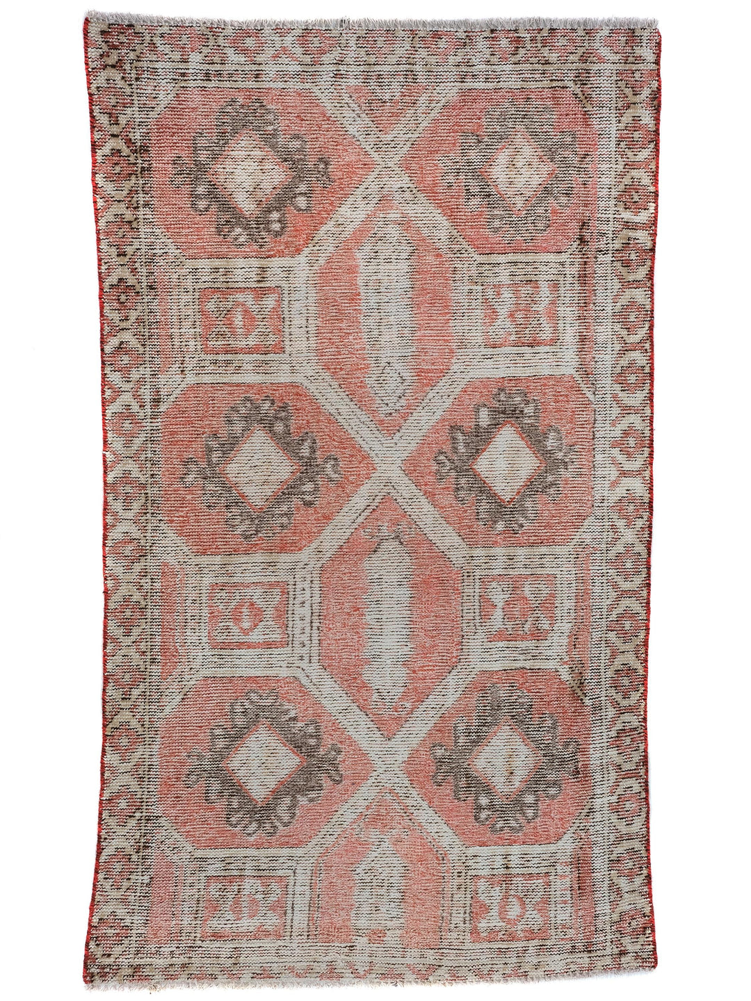 4x6 Vintage Rug, Handmade Area Rug for Bedroom Rug, Office Rug, Designer Rug, Antique Rug, SHR1830