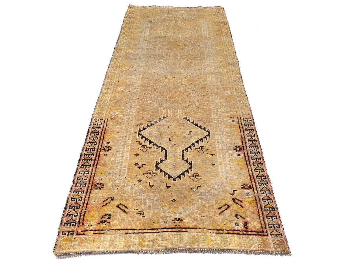 3x8 Vintage Rug, Turkish Rug, Oushak Rug, Anatolian Rug, Bedroom Handmade Rug, Scatter Rug, Small Rug, Entry Rug, SHR1848