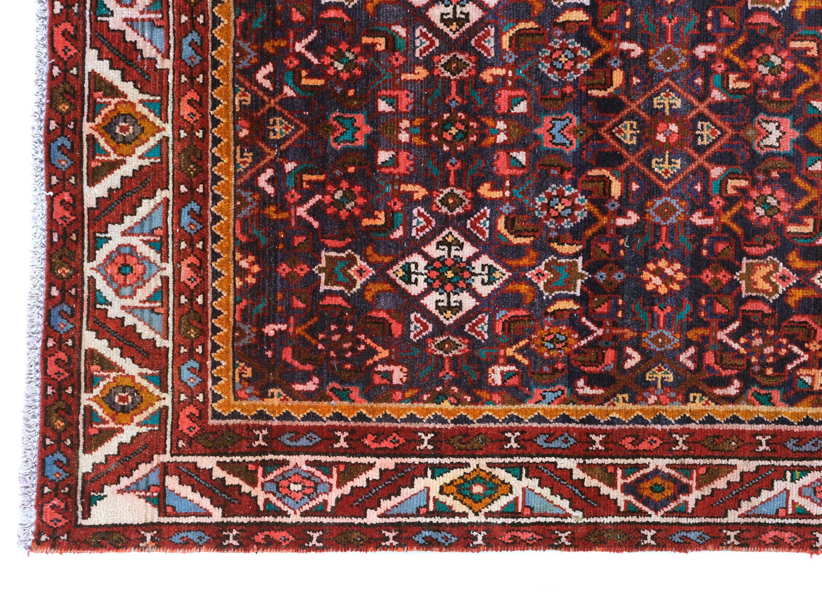 3x10 Vintage Rug, Persian Style Hand-Knotted Kitchen Runner Rug, Hallway Runner Rug, Staircase Runner Rug, Foyer Rug, SHR1858