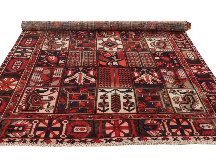 6x10 Vintage Oriental Rug | Handmade Area Rug | Hand Knotted Wool Rug for Living Room | Bedroom Rug | Office Rug | SHR1663