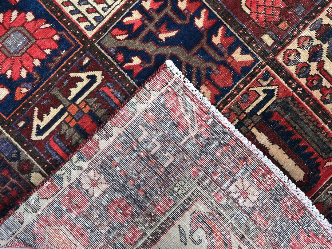7x10 Vintage Oriental Rug | Handmade Area Rug | Hand Knotted Wool Rug for Living Room | Bedroom Rug | Office Rug| SHR1788