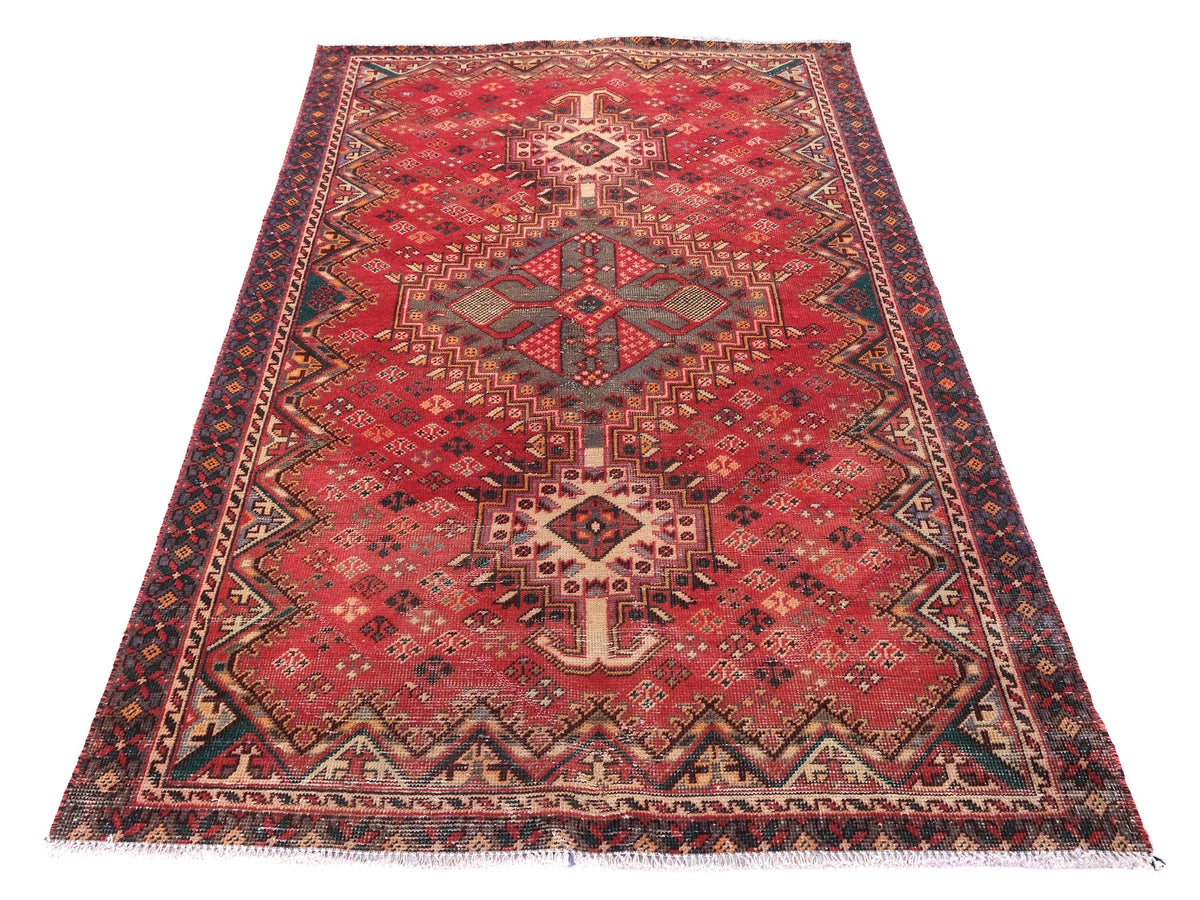 4x6 Vintage Rug, Turkish Rug, Blue Rug, Anatolian Rug, Handmade Rug, Bedroom Rug, Scatter Rug, Small Entry Rug, Oushak Rug, SHR1889