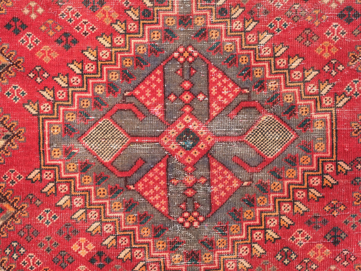 4x6 Vintage Rug, Turkish Rug, Blue Rug, Anatolian Rug, Handmade Rug, Bedroom Rug, Scatter Rug, Small Entry Rug, Oushak Rug, SHR1889