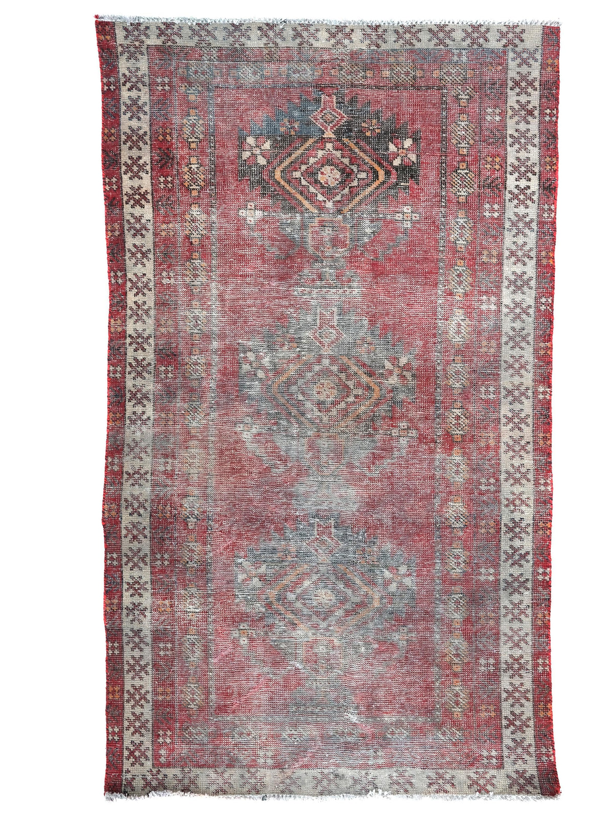 4x6 Turkish Rug, Vintage Rug, Anatolian Rug, Low Pile Handmade Rug, Bedroom Rug, Scatter Rug, Small Rug, Entry Rug, SHR1911