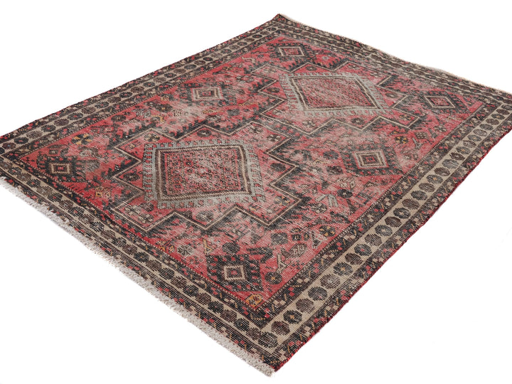 4x6 Vintage Rug, Handmade Rug, Bedroom Rug, Scatter Rug, Small Rug, Entry Rug, Oushak Rug, SHR1934