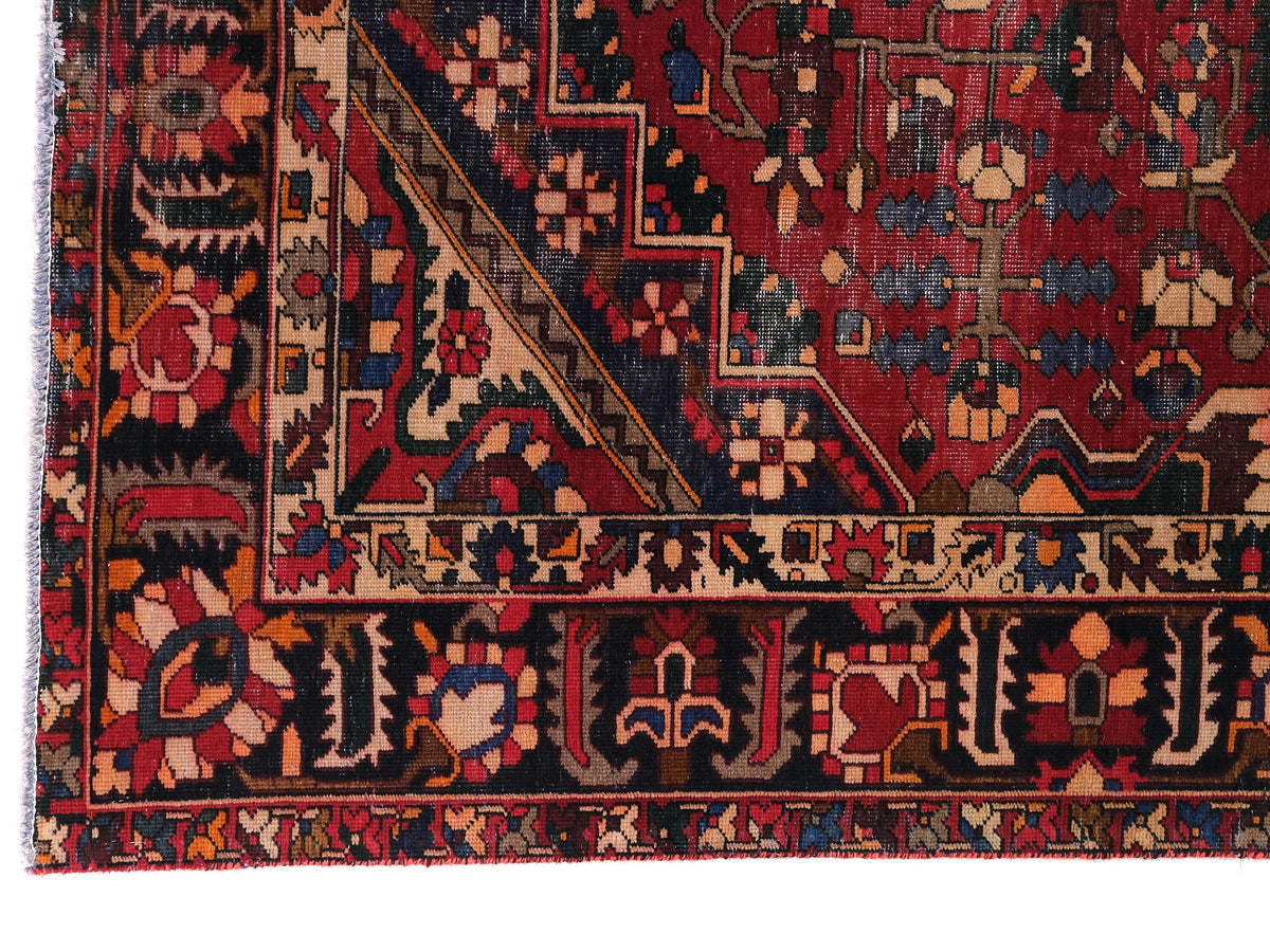 7x10 Vintage Rug, Turkish Rug, Oushak Rug, Anatolian Rug, Small Handmade Scatter Rug, Entry Rug, Living Room Rug, Hallway Rug, SHR1772