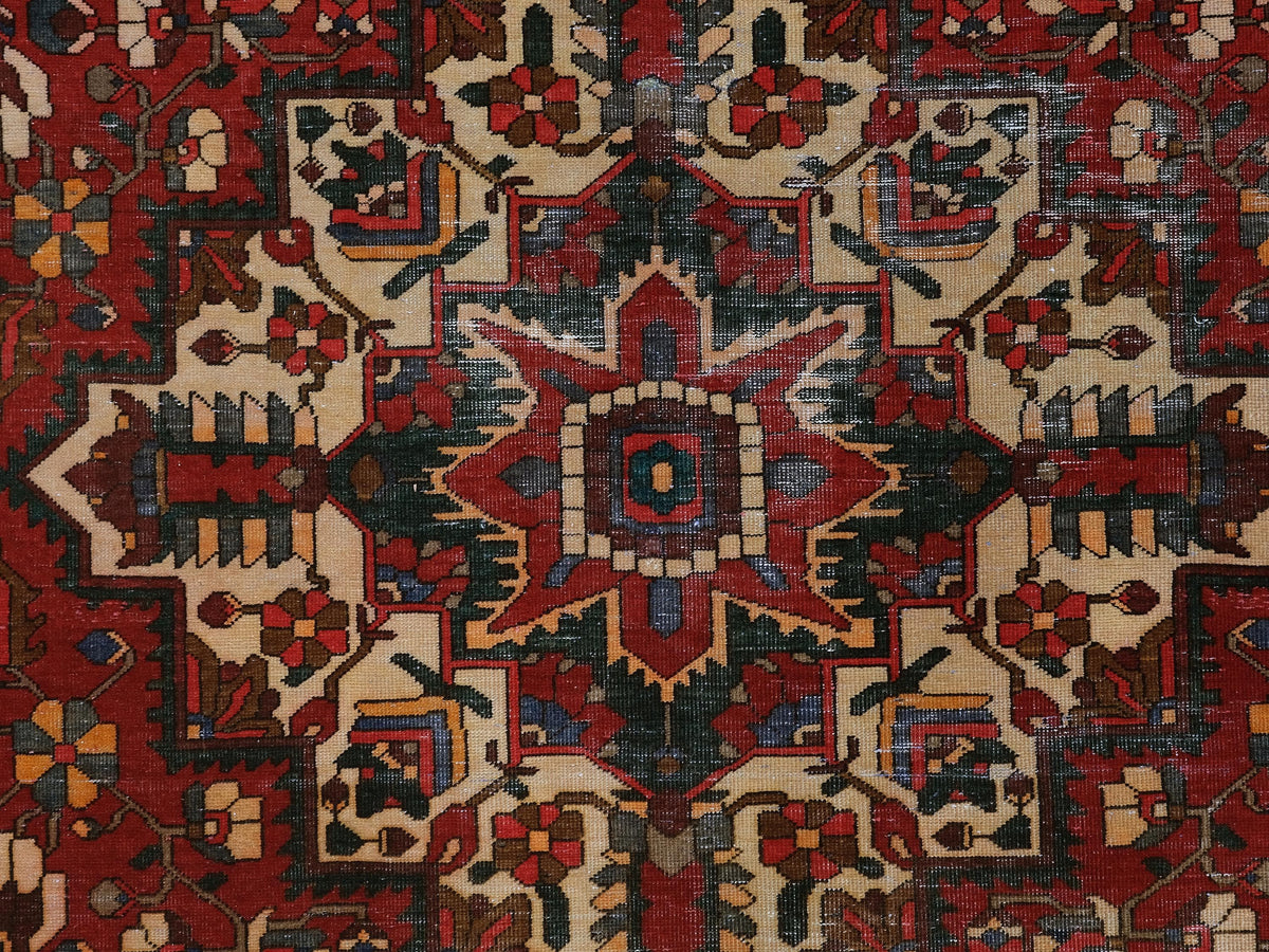 7x10 Vintage Rug, Turkish Rug, Oushak Rug, Anatolian Rug, Small Handmade Scatter Rug, Entry Rug, Living Room Rug, Hallway Rug, SHR1772