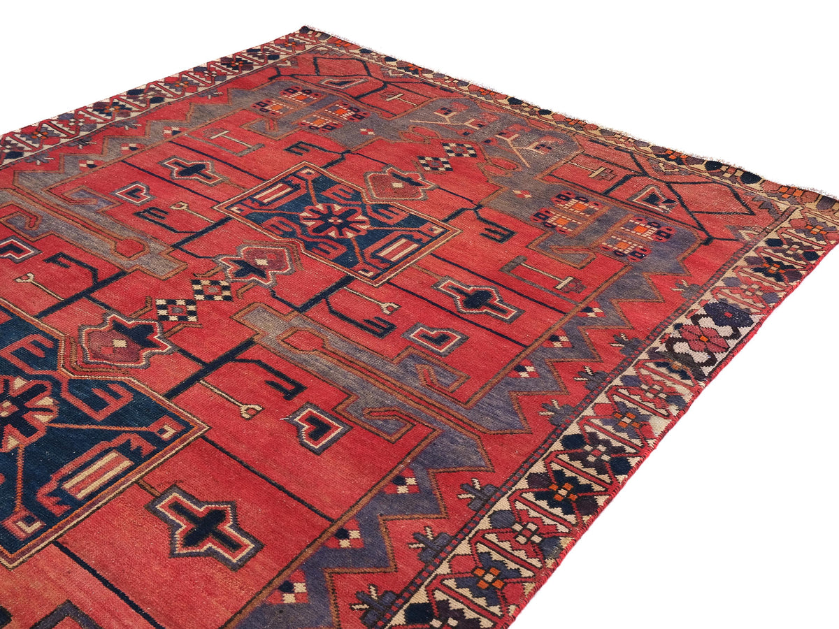 6x9 Vintage Rug, Turkish Rug, Oushak Rug, Anatolian Rug, Small Handmade Scatter Rug, Entry Rug, Living Room Rug, Hallway Rug, SHR1773