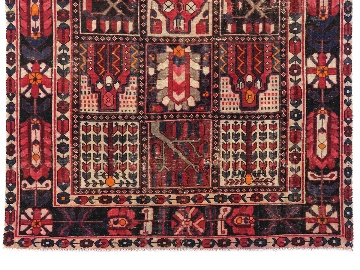 5x10 Vintage Rug, Turkish Rug, Oushak Rug, Anatolian Rug, Small Handmade Scatter Rug, Entry Rug, Living Room Rug, Hallway Rug, SHR1777