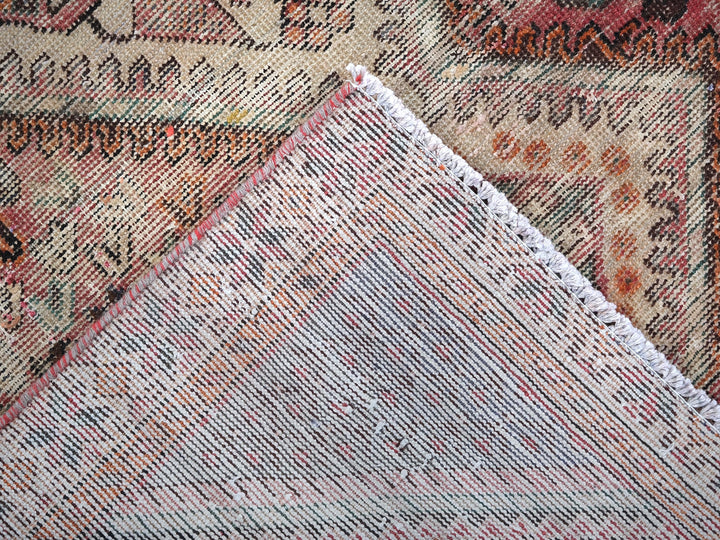 4x6 Vintage Oriental Rug | Handmade Area Rug | Hand-Knotted Wool Rug for Living Room | Bedroom Rug | Office Rug | SHR1988