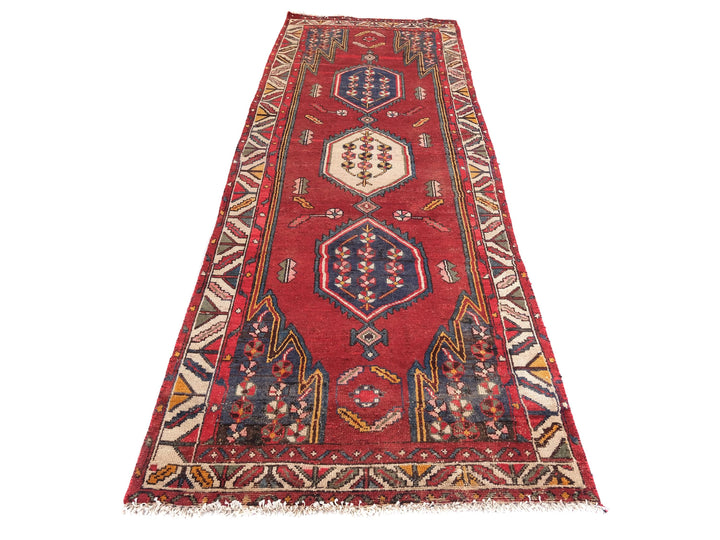 3x9 Vintage Rug, Handmade Rug, Bedroom Rug, Scatter Rug, Small Rug, Entry Rug, SHR2055