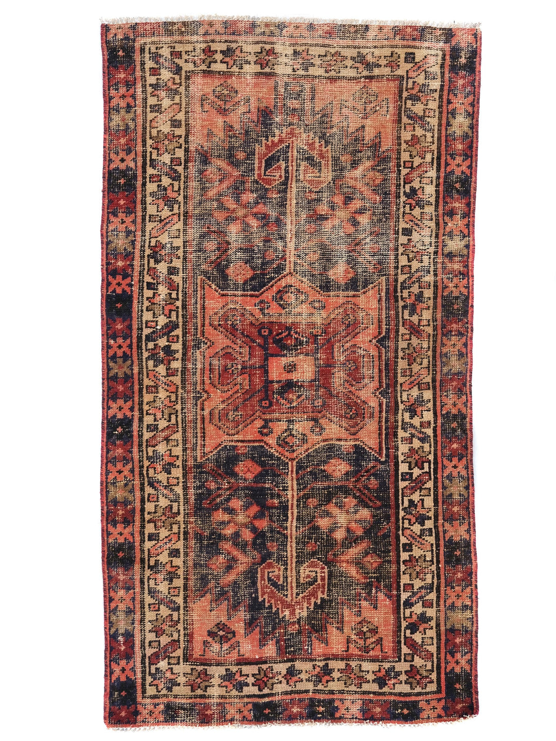 3x6 Vintage Rug, Handmade Rug, Bedroom Rug, Scatter Rug, Small Rug, Entry Rug, SHR2062