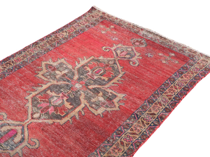 3x5 Vintage Rug, Handmade Rug, Bedroom Rug, Scatter Rug, Small Rug, Entry Rug, SHR2092