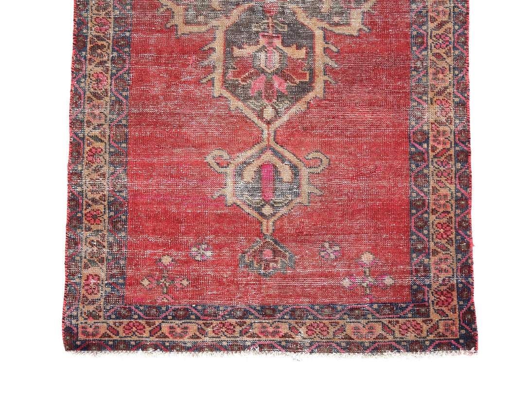 3x5 Vintage Rug, Handmade Rug, Bedroom Rug, Scatter Rug, Small Rug, Entry Rug, SHR2092