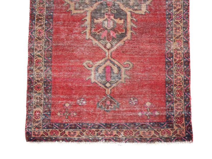 3x5 Vintage Rug, Handmade Rug, Bedroom Rug, Scatter Rug, Small Rug, Entry Rug, SHR2092