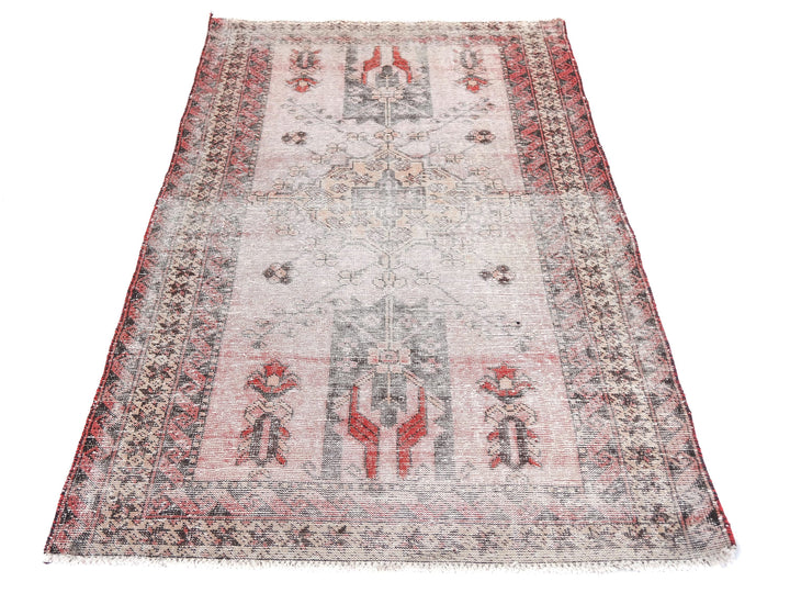4x6 Vintage Rug, Handmade Rug, Bedroom Rug, Scatter Rug, Small Rug, Entry Rug, SHR2093
