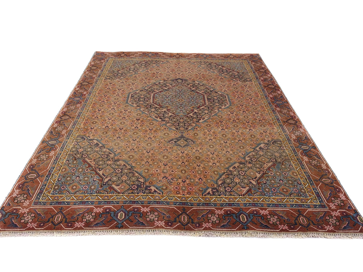 6x8 Vintage Rug, Turkish Rug, Oushak Rug, Anatolian Rug, Small Handmade Scatter Rug, Entry Rug, Living Room Rug, Hallway Rug, SHR1774