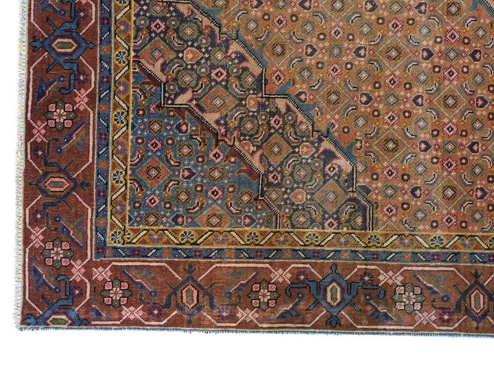 6x8 Vintage Rug, Oushak Rug, Small Handmade Scatter Rug, Entry Rug, Living Room Rug, Hallway Rug, SHR1774