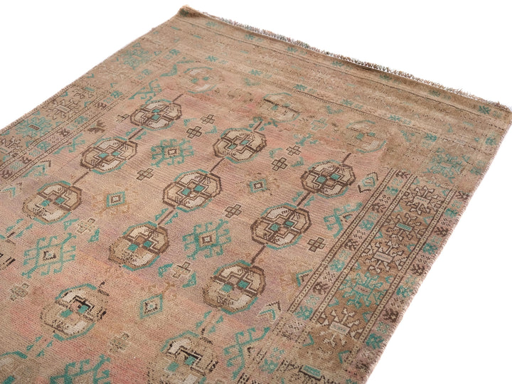 4x7 Vintage Rug, Handmade Rug, Bedroom Rug, Scatter Rug, Small Rug, Entry Rug, SHR2095