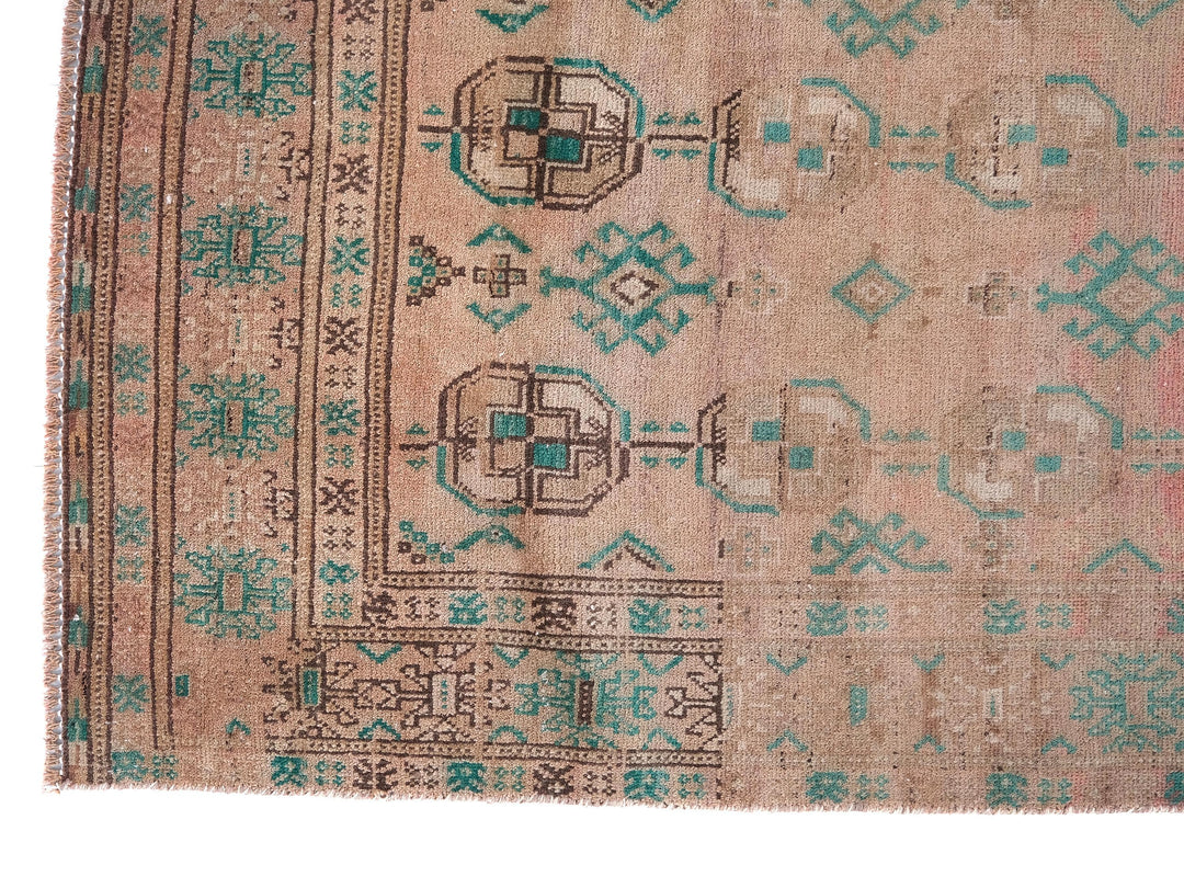 4x7 Vintage Rug, Handmade Rug, Bedroom Rug, Scatter Rug, Small Rug, Entry Rug, SHR2095