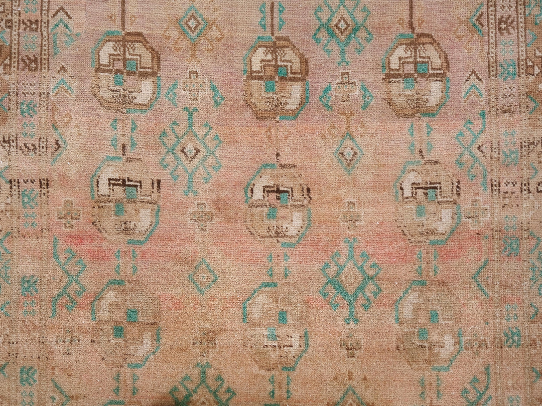 4x7 Vintage Rug, Handmade Rug, Bedroom Rug, Scatter Rug, Small Rug, Entry Rug, SHR2095