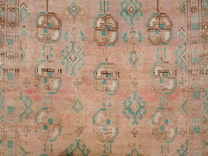 4x7 Vintage Rug, Handmade Rug, Bedroom Rug, Scatter Rug, Small Rug, Entry Rug, SHR2095