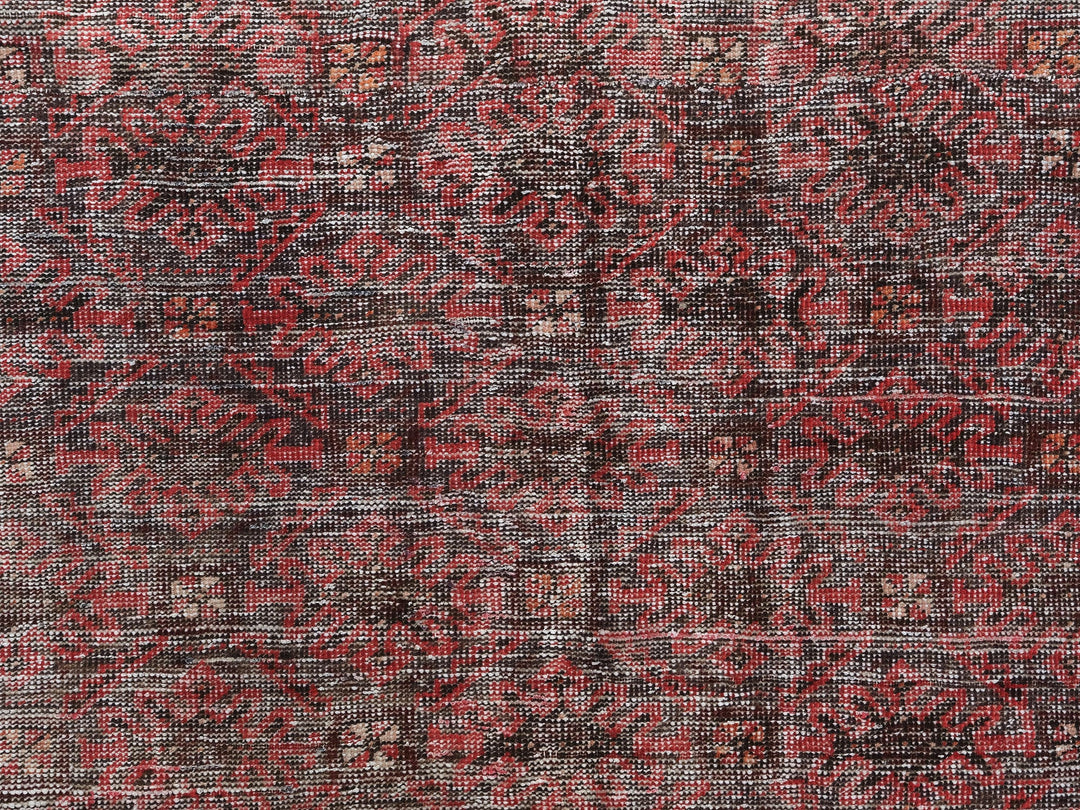 3x6 Vintage Oriental Rug, Hand-Knotted Wool Runner, Handmade Hallway Entryway Rug, Kitchen Throw Rug, Entryway Rug, Hallway Rug, SHR1985