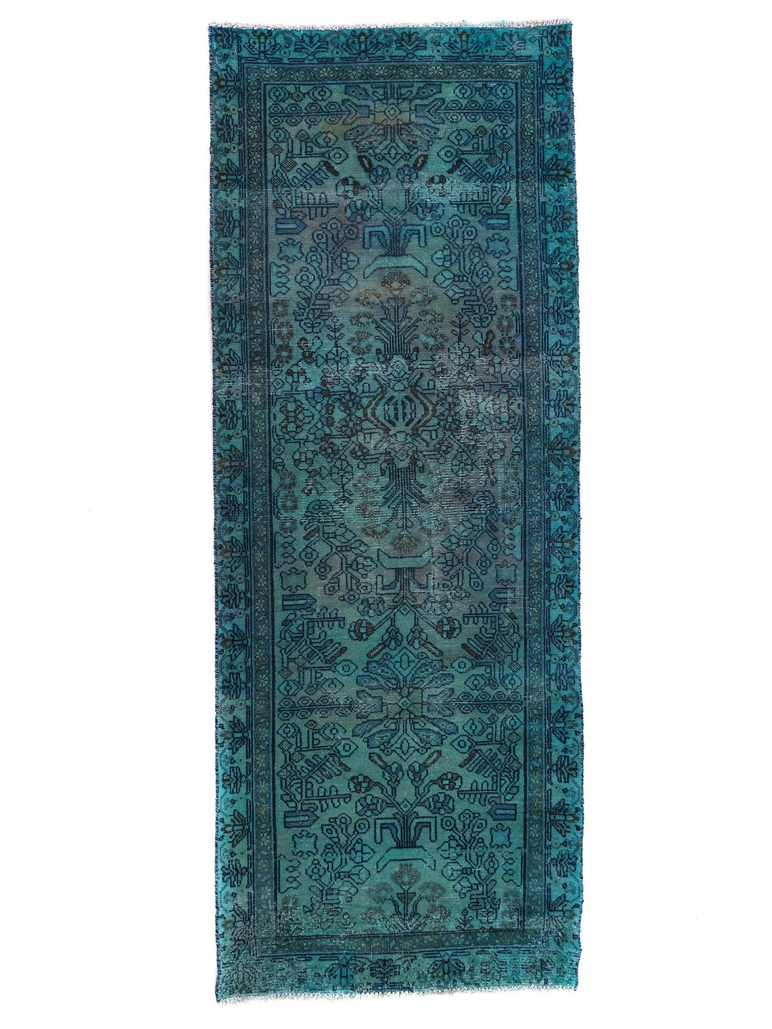3x8 Vintage Rug, Hand-Knotted Oushak Rug, Bedroom Rug, Office Rug, Designer Rug, Antique Rug, SHR2110