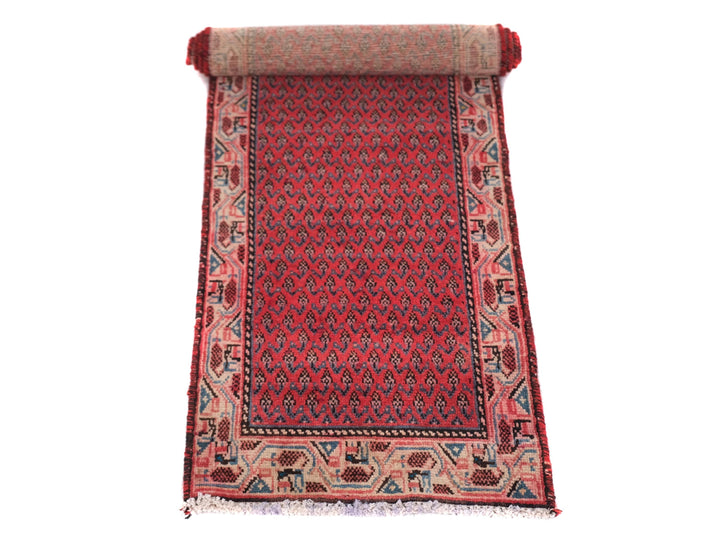 2x6 Vintage Rug, Hand-Knotted Pakistani Rug, Bedroom Rug, Office Rug, Designer Rug, Antique Rug,  SHR2120
