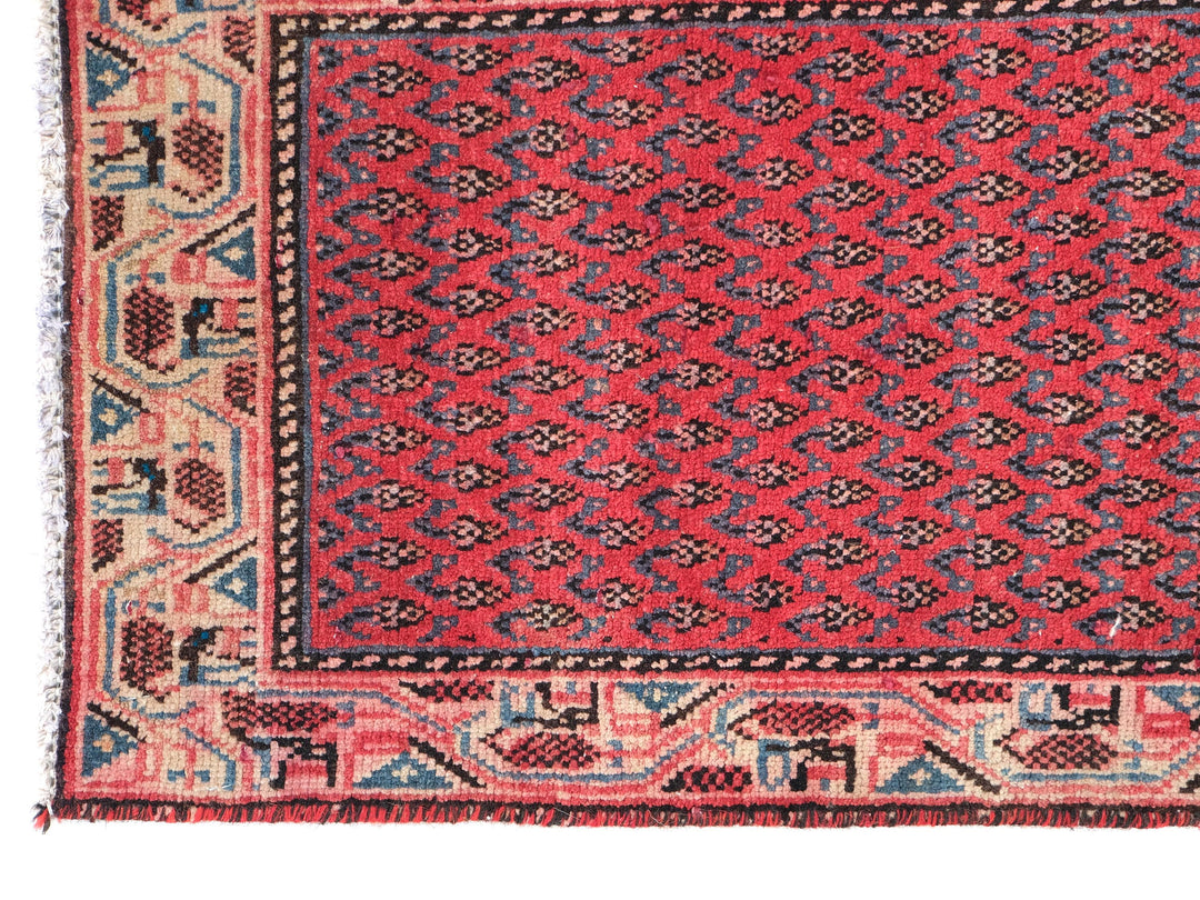 2x6 Vintage Rug, Hand-Knotted Pakistani Rug, Bedroom Rug, Office Rug, Designer Rug, Antique Rug,  SHR2120
