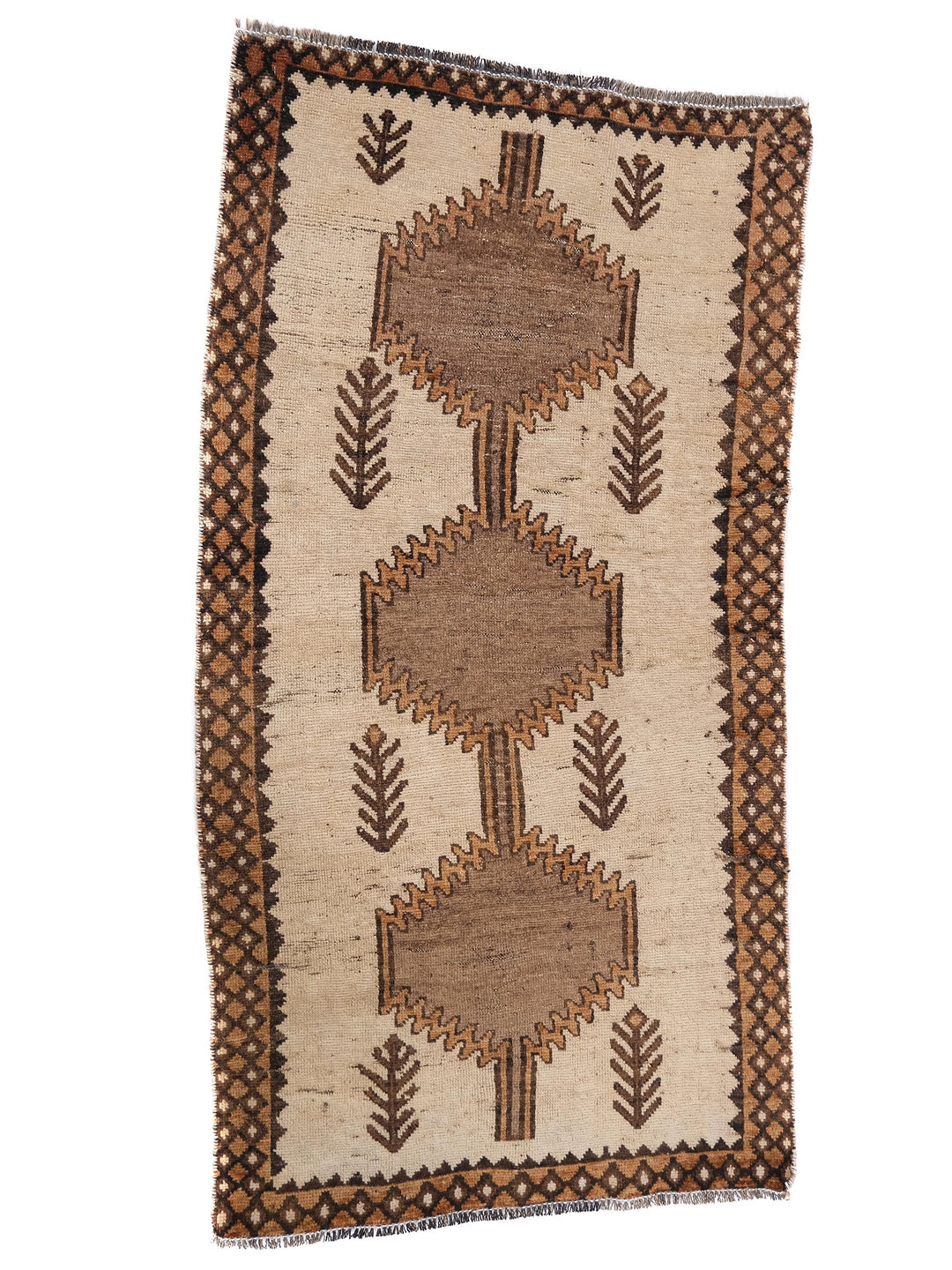 3x6 Vintage Rug, Hand-Knotted Rug, Bedroom Rug, Office Rug, Designer Rug, Antique Rug, SHR2124