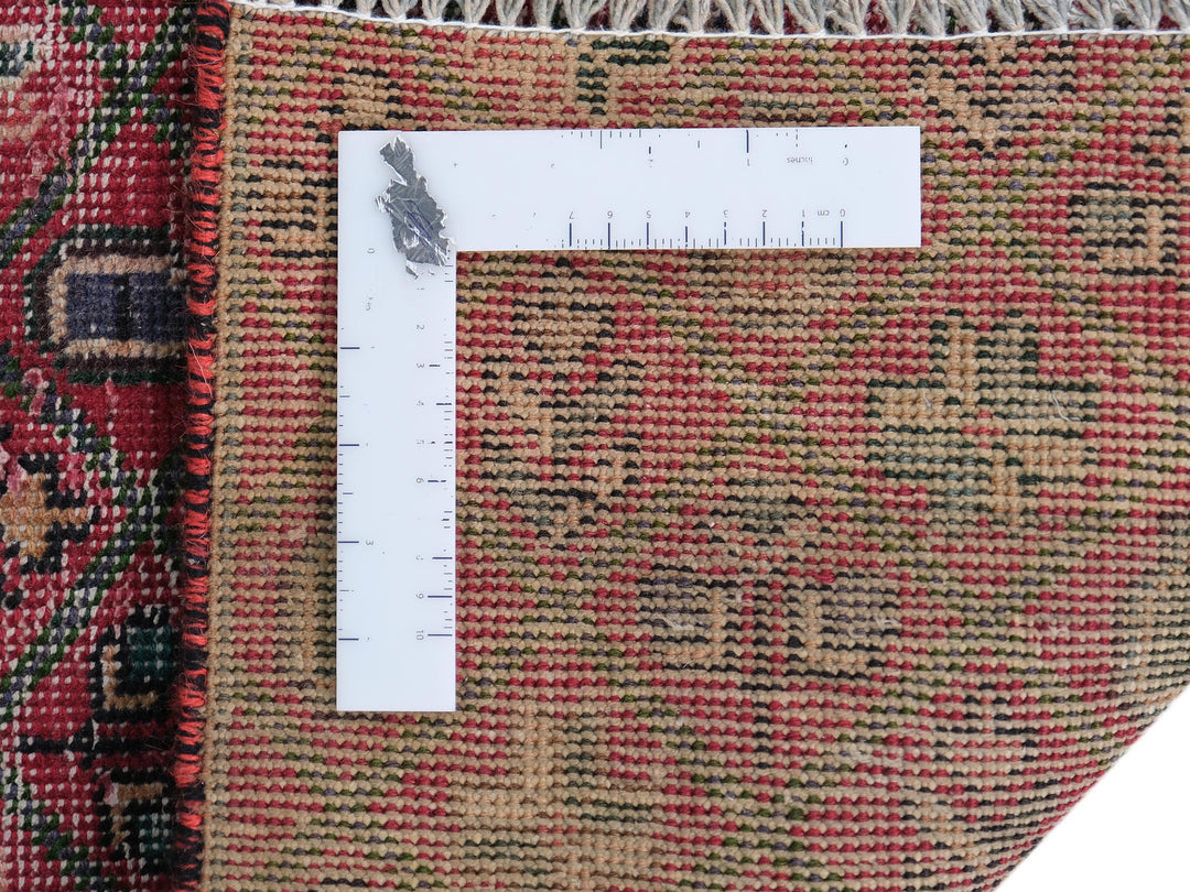 3x4 Vintage Rug, Hand-Knotted Oushak Rug, Bedroom Rug, Office Rug, Designer Rug, Antique Rug, SHR2126